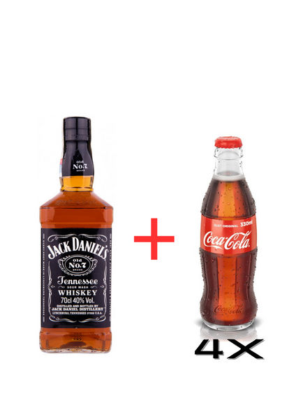 Jack Daniel's + 4 Cola